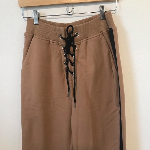 [Tiger Mist] Front-tie Jogger Pant - Picture 3 of 6